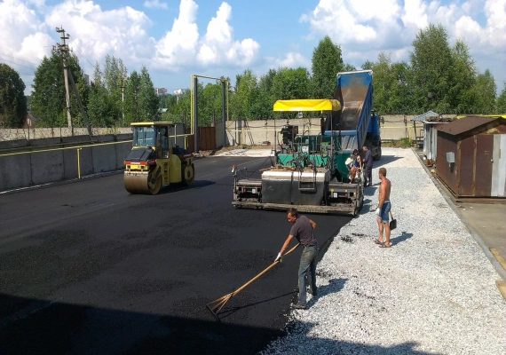 Устройство автодорог в Лобаново и Домодедовском районе